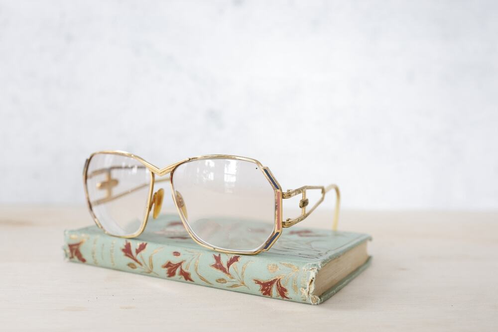 Vintage Cazal 1980s Eyeglass Frames West Germany Multicolor Street Hip Hop